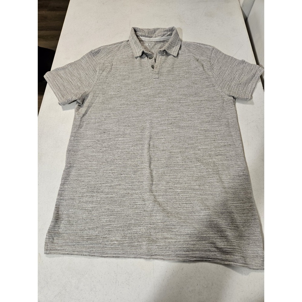 BKE Polo Shirt Mens Large Buckle Brand cotton Polo Dress‎ Casual Shirt(A79